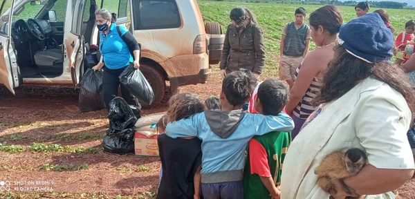 Asisten a niñas, niños y adolescentes indígenas de la comunidad Acaraymí