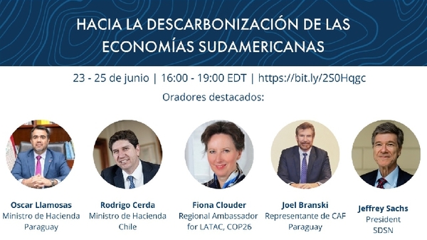 Foro regional sobre descarbonización de las economías arranca esta tarde | .::Agencia IP::.