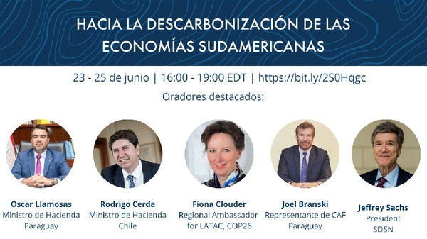 Foro regional sobre descarbonización de las economías arranca esta tarde | .::Agencia IP::.