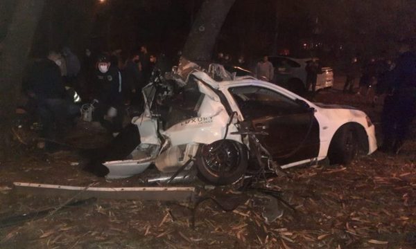 Carrera clandestina en Autopista Silvio Pettirossi deja un fallecido