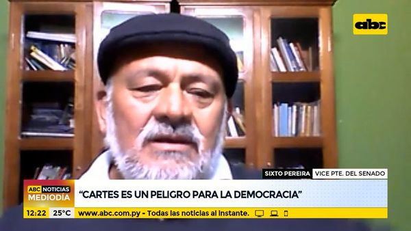 “Cartes es un peligro para la democracia” - ABC Noticias Mediodía - ABC Color