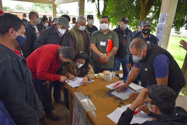 Anulan elecciones coloradas en Félix Pérez Cardozo tras incidentes - Noticiero Paraguay