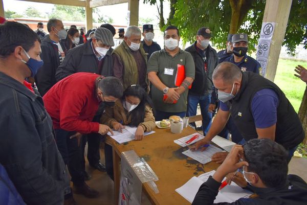 Anulan elecciones coloradas en Félix Pérez Cardozo tras incidentes - Noticiero Paraguay