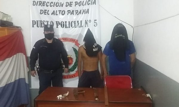 Detienen a peligrosos delincuentes tras asalto