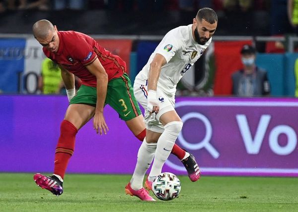 El pulso entre Ronaldo y Benzema deja a Portugal tercera - Fútbol Internacional - ABC Color