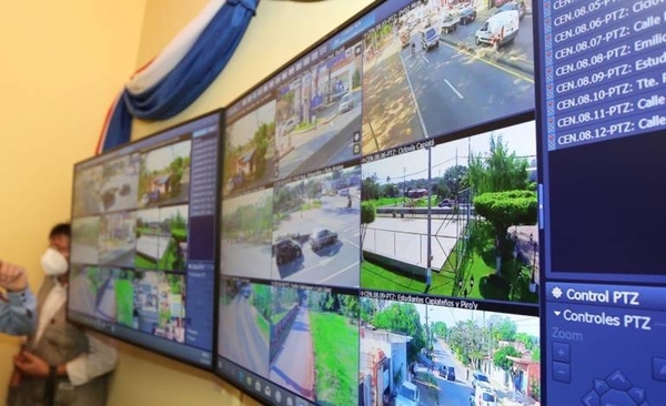 Diario HOY | Centro de monitoreo con cámaras de videovigilancia funciona desde hoy en Capiatá