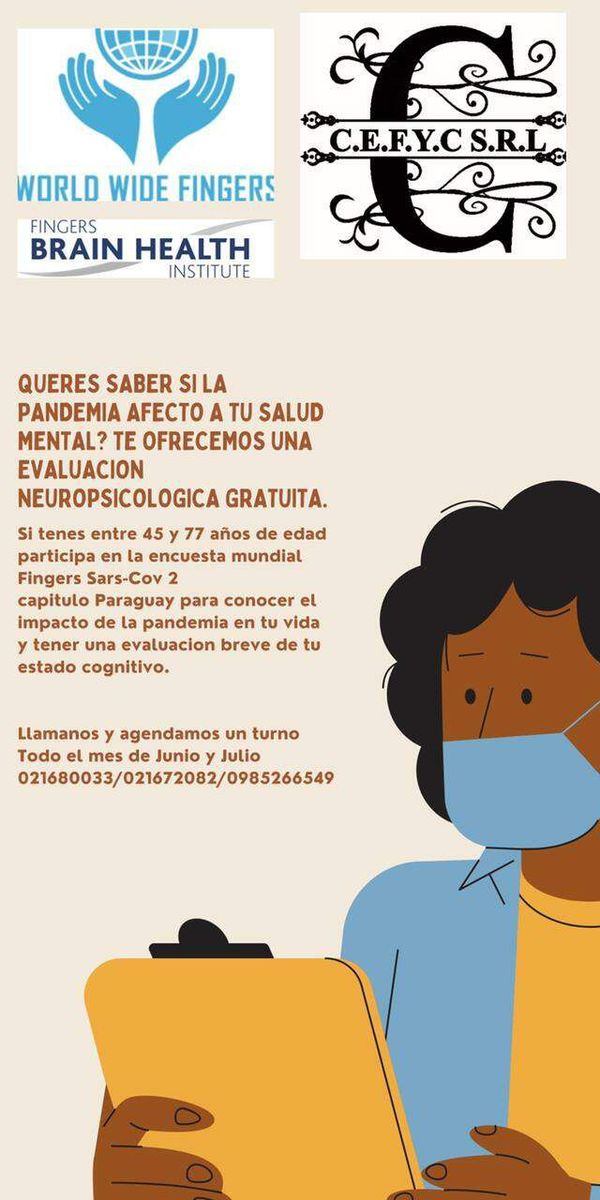 Evaluación gratuita neuropsicológica postovid-19 - Estilo de vida - ABC Color