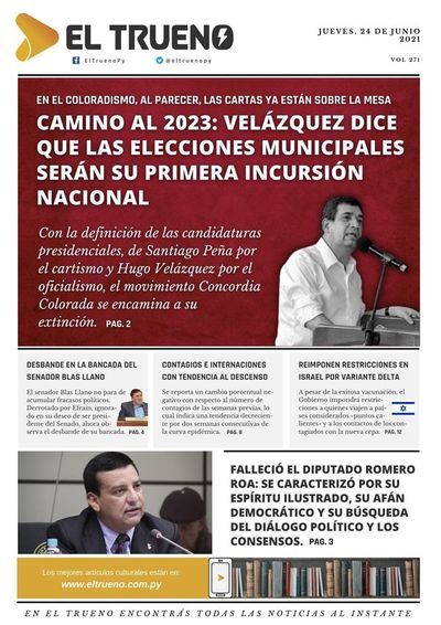 E-paper 24 de junio 2021 - El Trueno