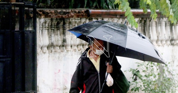 La Nación / Pronostican lluvias dispersas y ocasionales tormentas para este jueves