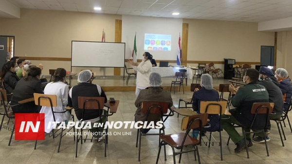 CAPACITACIÓN A PROFESIONALES DE ENFERMERÍA Y MÉDICOS DE ITAPÚA.