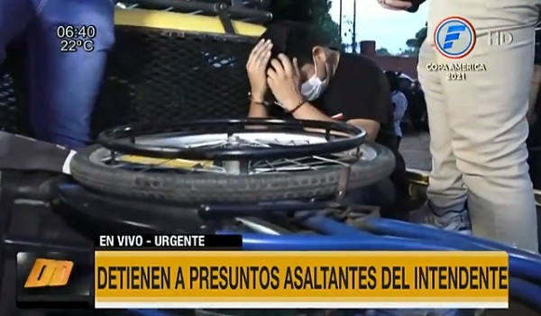 Policía captura a sospechosos de asalto a intendente de San Antonio