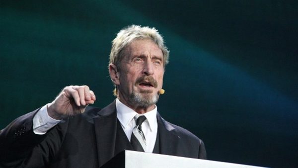 John McAfee, reconocido por crear un antivirus fue encontrado muerto