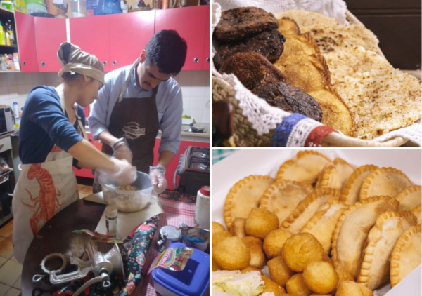 Pareja de estudiantes vende comidas típicas para costear gastos de la tesis - Megacadena — Últimas Noticias de Paraguay