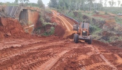 Puente de Tacuatî estará habilitado en los próximos días, según el MOPC