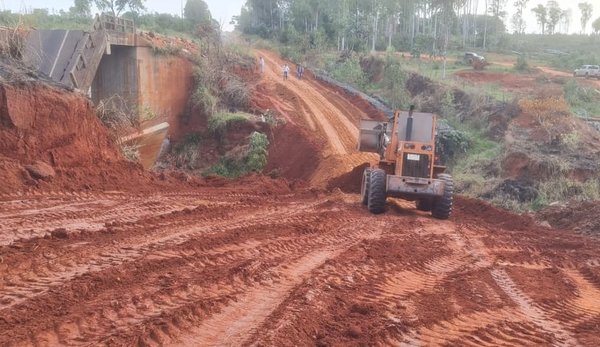 Puente de Tacuatî estará habilitado en los próximos días, según el MOPC