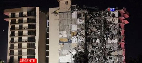 Seis paraguayos desaparecidos tras derrumbe de edificio en Miami | Noticias Paraguay