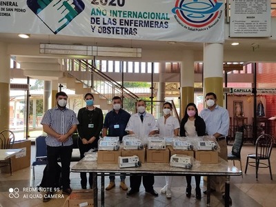 ENTREGAN EQUIPOS BIOMÉDICOS AL HOSPITAL GENERAL DE SAN PEDRO - La Voz del Norte