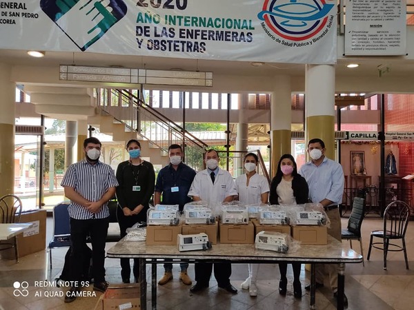 ENTREGAN EQUIPOS BIOMÉDICOS AL HOSPITAL GENERAL DE SAN PEDRO - La Voz del Norte