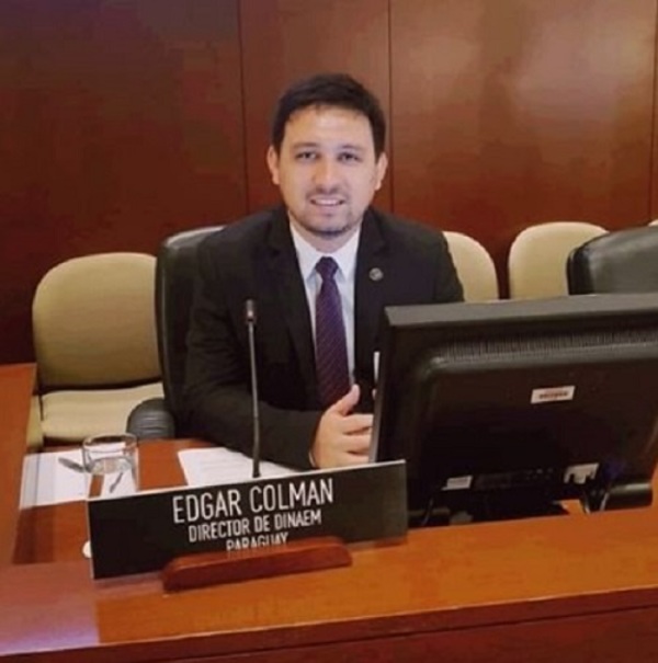 Edgar Colmán es el nuevo ministro de la Juventud en reemplazo de Salomón