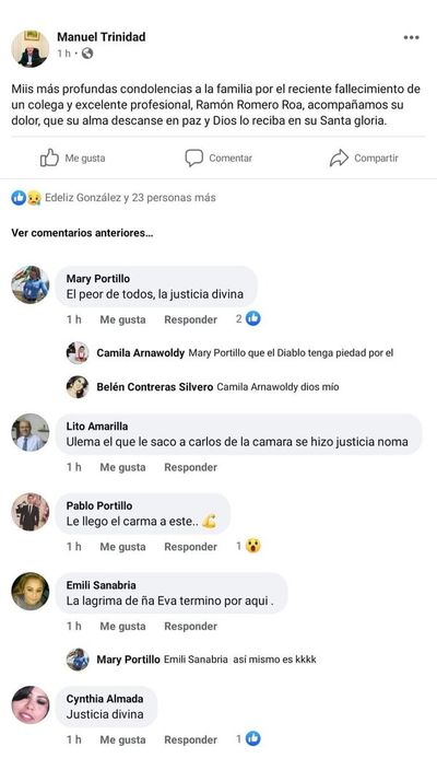 Concejala festeja el fallecimiento del diputado Romero Roa - ABC en el Este - ABC Color