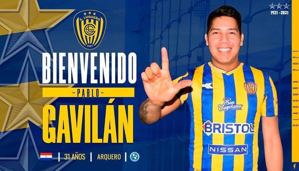 Pablo Gavilán puso la firma y es nuevo golero del Sportivo Luqueño