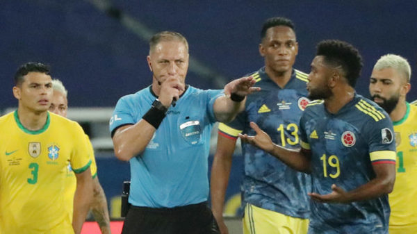 Colombia pide la “suspensión inmediata” de Pitana tras la polémica en el partido contra Brasil | Ñanduti