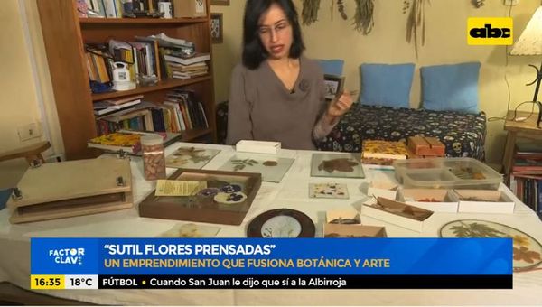 “Sutil Flores Prensadas” - Factor Clave - ABC Color