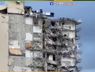 Derrumbe de Edificio: 6 paraguayos desaparecidos - C9N