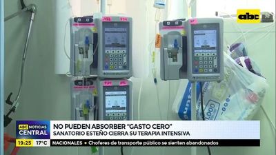 Sanatorio esteño cierra su terapia intensiva - ABC Noticias - ABC Color