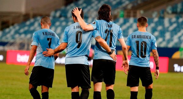 Uruguay gana, clasifica a cuartos y despide a Bolivia de la Copa América