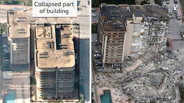 Edificio colapsado en Miami se venía hundiendo desde la década del 90