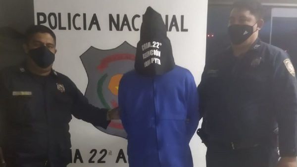 Capturan a "Pokovi" buscado por hurto y violencia familiar