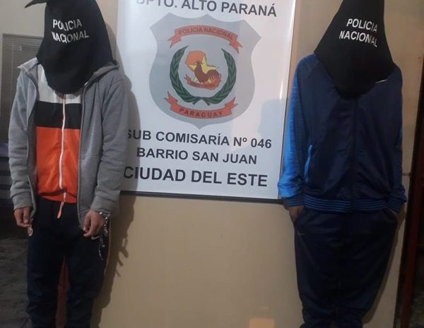 Detienen a dos motochorros en avenida Perú, tras asalto callejero – Diario TNPRESS