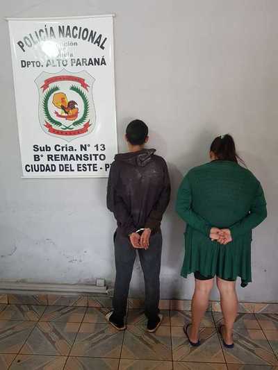 Detienen a adicto y a una presunta reducidora en el barrio Remansito - La Clave