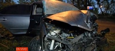 Tercera madrugada consecutiva con accidente sobre Silvio Pettirossi | Noticias Paraguay
