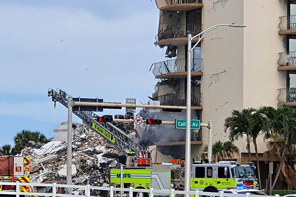 Segundo día de búsqueda y rescate de las víctimas del derrumbe en Miami - ADN Digital
