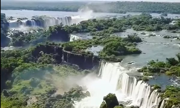 Volumen de agua en las Cataratas del Yguazú mejoran con lluvias registradas - La Clave