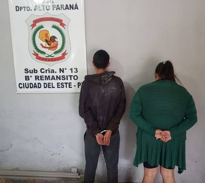 Detienen a dos asaltantes en CDE