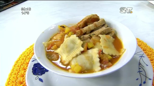 Cocina LMCD: Lomito de cerdo UPISA y ravioles - SNT
