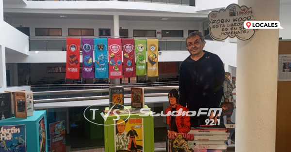 UNAE HOMENAJEARÁ A ROBIN WOOD POR EL DÍA DEL LIBRO PARAGUAYO