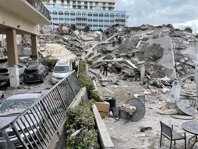 Aumenta a 4 la cifra de fallecidos y 159 desaparecidos tras el derrumbe en Miami | Ñanduti