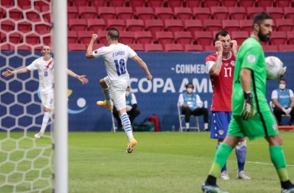 Con autoridad, Paraguay derrota a Chile en la Copa América