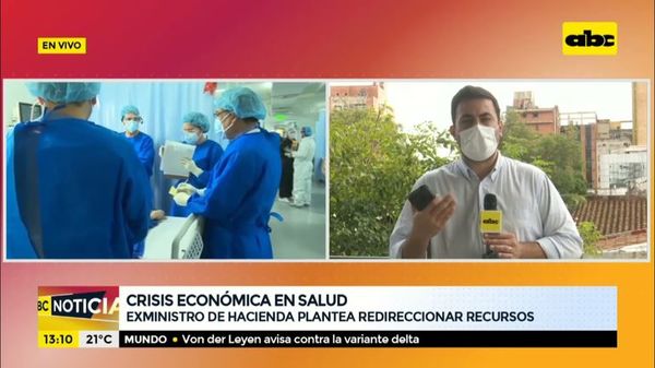 Crisis económica en Salud: Ni deudas ni aumentazos - ABC Noticias Mediodía - ABC Color