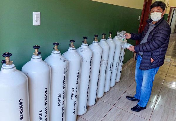 Yguazú: Consejo Local de Salud ofrece balones de oxígeno de forma gratuita - ABC en el Este - ABC Color