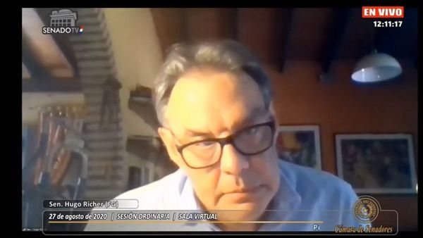 Para Richer, comunicado es disputa de los colorados