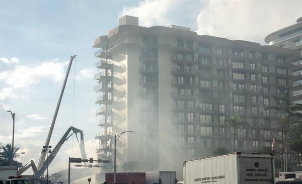 Diario HOY | Incendio dificulta búsqueda de desaparecidos en derrumbe de Miami