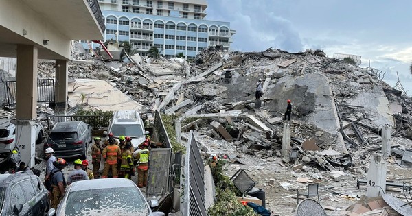 La Nación / Tragedia en Miami: siguen buscando sobrevivientes entre los escombros a casi 72 horas del colpaso