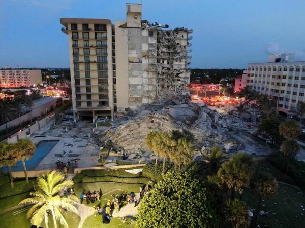 Derrumbe en Miami: Sobreviviente cuenta que mientras salía escuchaba gritos de ayuda | Ñanduti