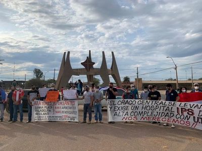 Chaqueños protestan por falta de hospital del IPS en Boquerón - Nacionales - ABC Color