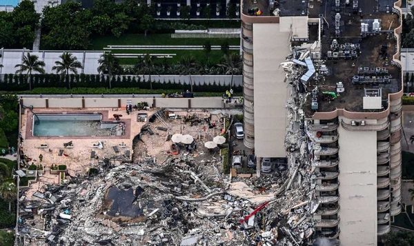 Derrumbe en Miami: equipos de búsqueda encuentran otro cuerpo y suman 5 las víctimas